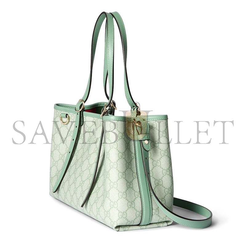 GUCCI GG EMBLEM MEDIUM TOTE BAG 815214 (30*18*11cm)